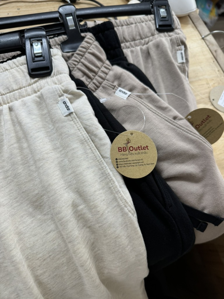 Q54 quần nỉ nữ Andar