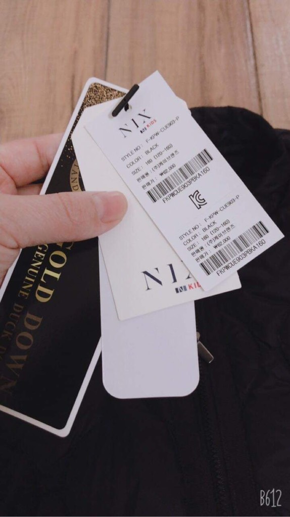 Áo lông vũ chần NIX