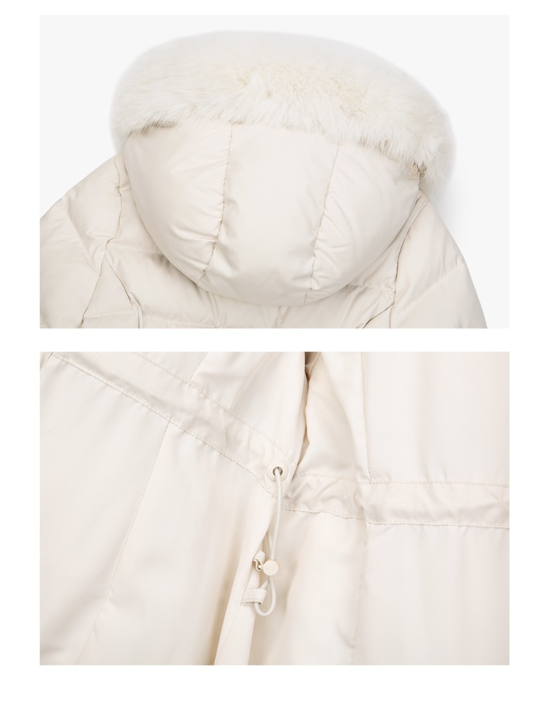 A148 Áo phao lông vũ dáng dài Prm