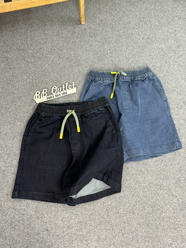 QE24 Quần đùi jeans mềm
