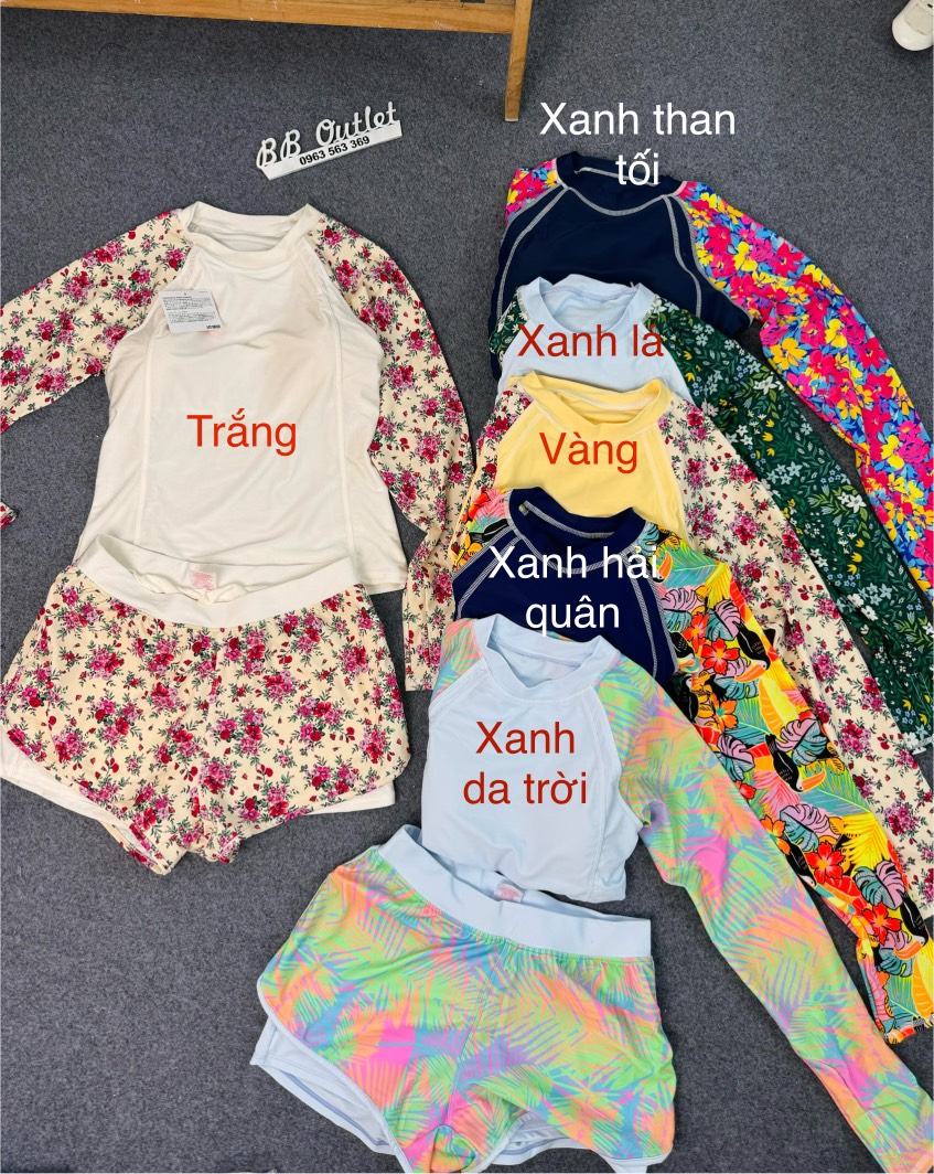 B42 Bộ áo tắm tay dài