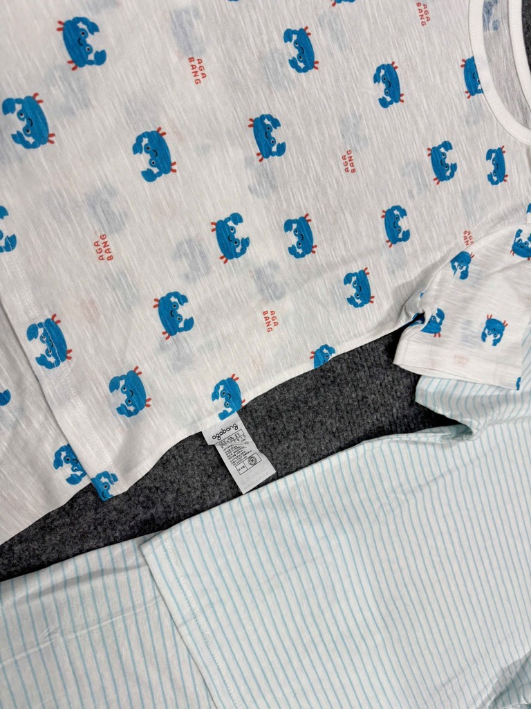 B36b Bộ cotton Hàn organic
