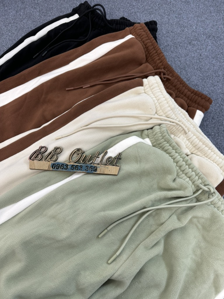 Q128 Quần nỉ nữ ống siêu rộng