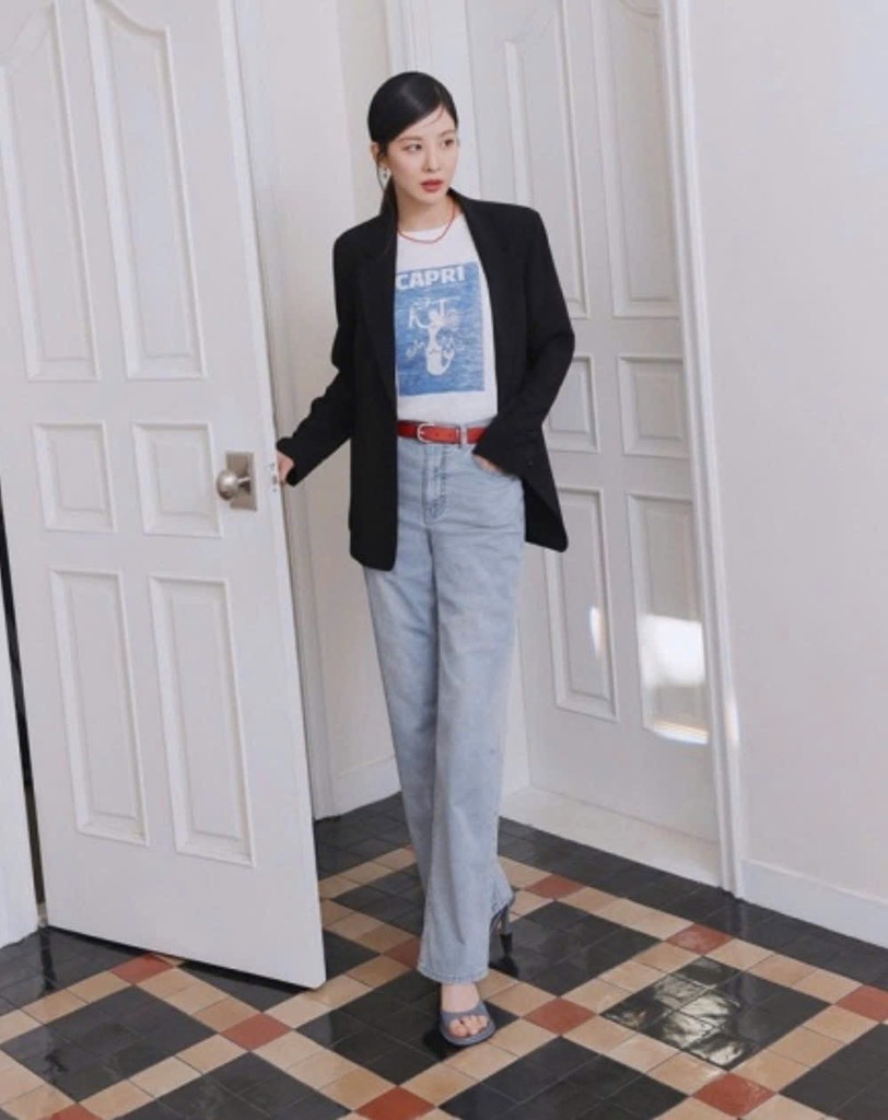 AE46 Áo vest blazer nữ