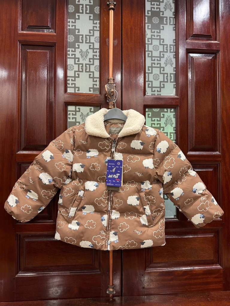 A146 Áo phao cổ lông cừu Prm