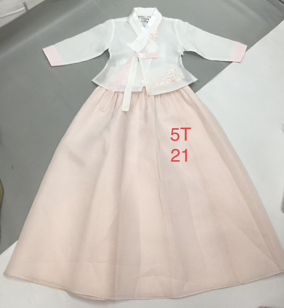 Bộ Hanbok bé gái 5T