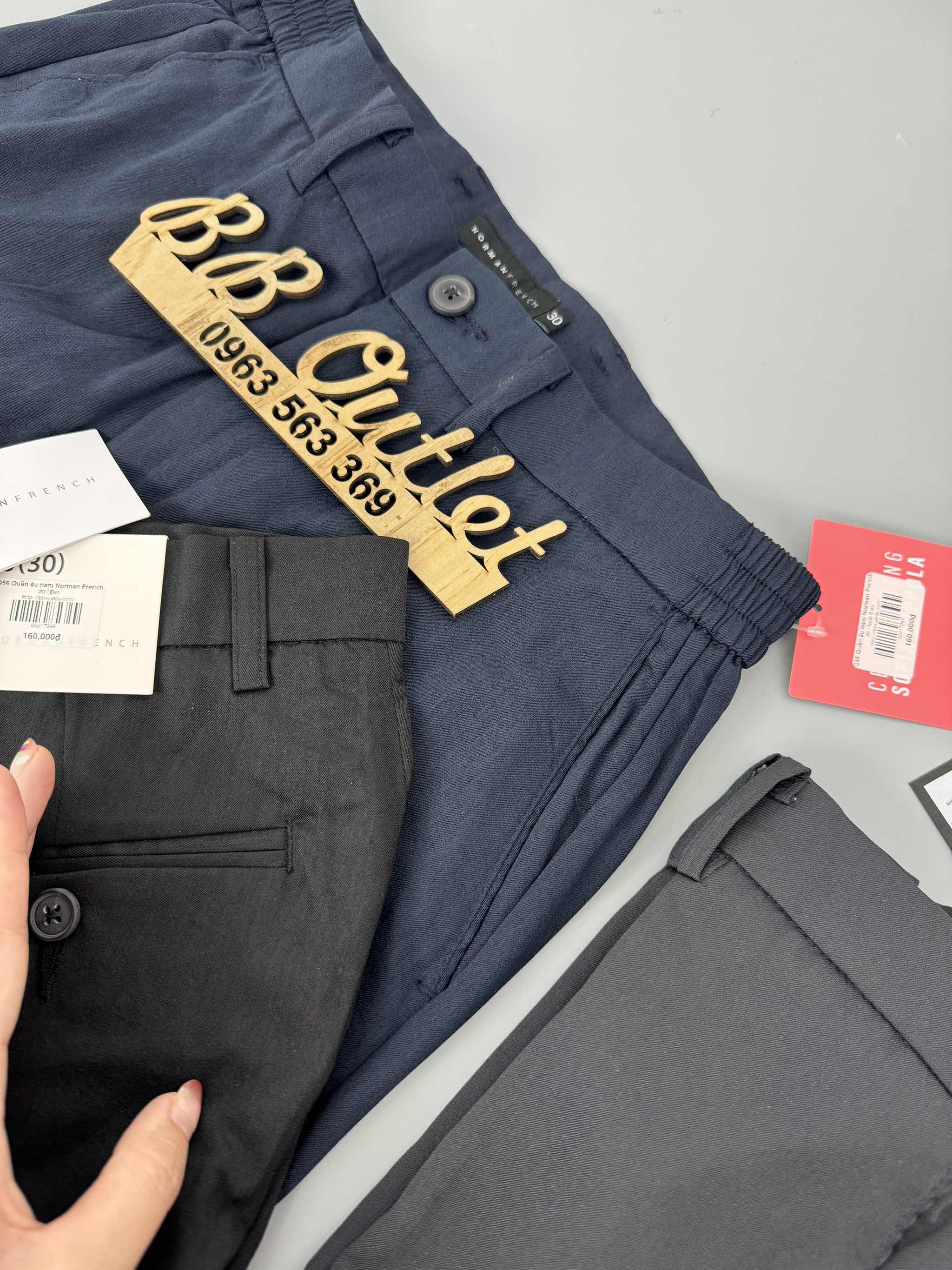 Q56 Quần âu nam Norman French