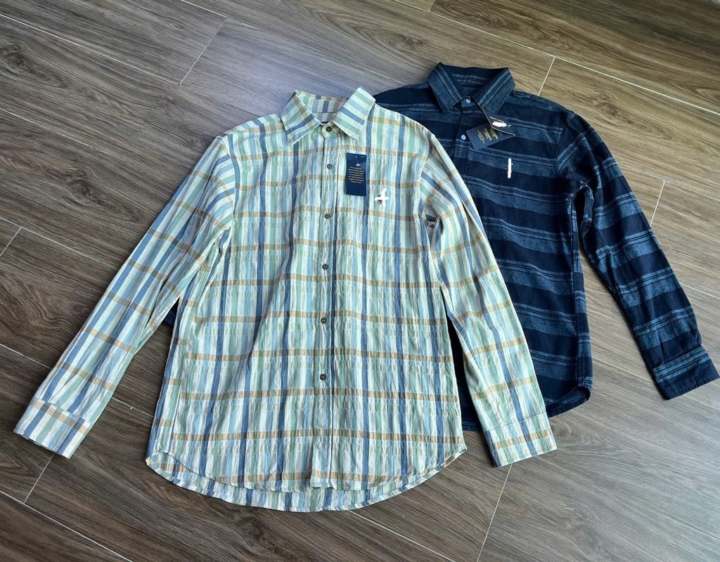 AA08 Áo sơ mi nam vải linen