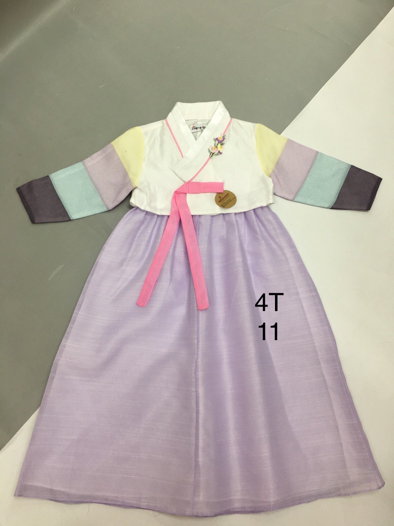 Bộ Hanbok bé gái 4T