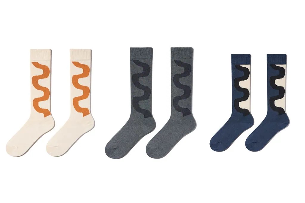 T04 Tất Marimekko size chân nữ