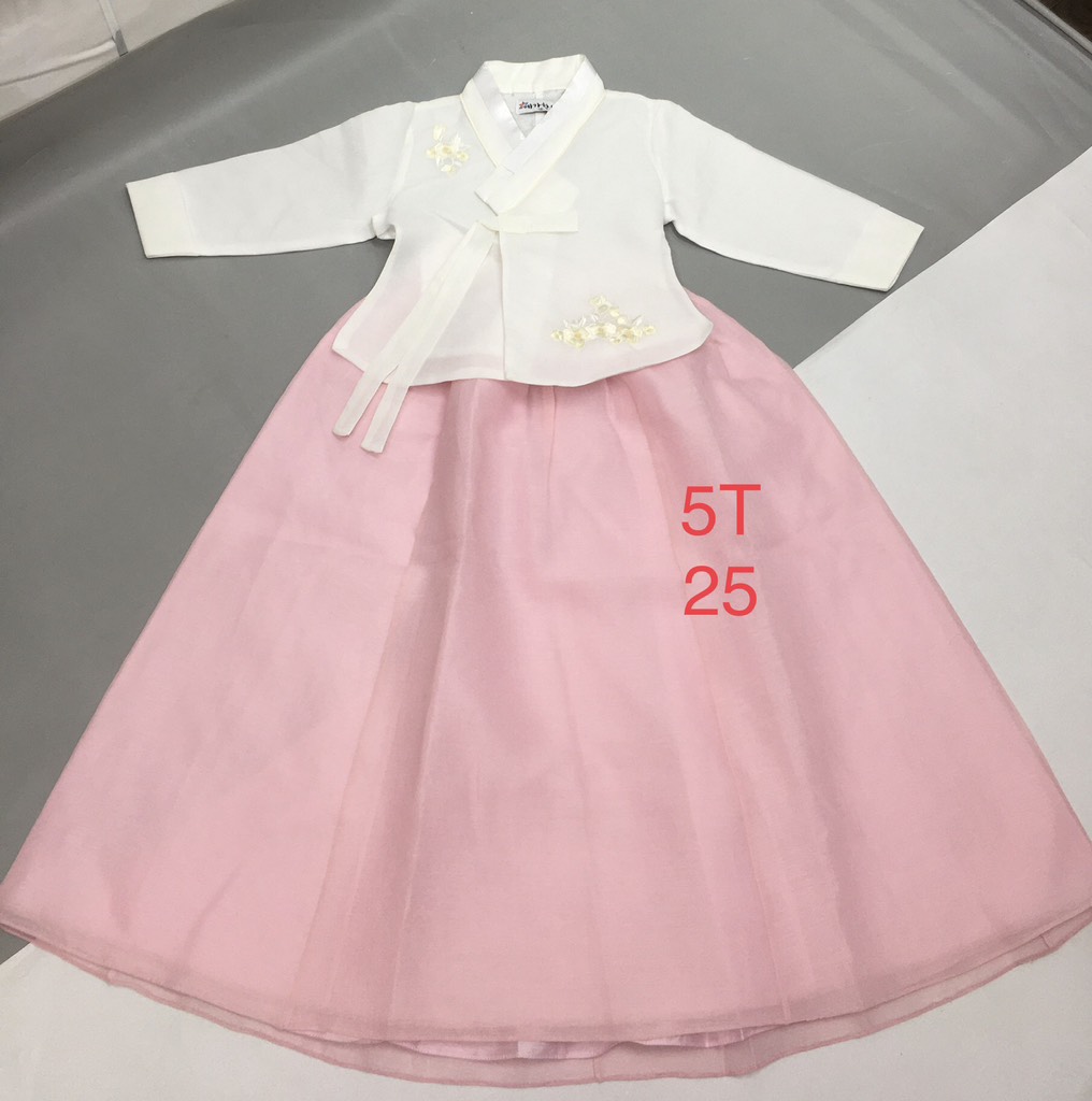 Bộ Hanbok bé gái 5T