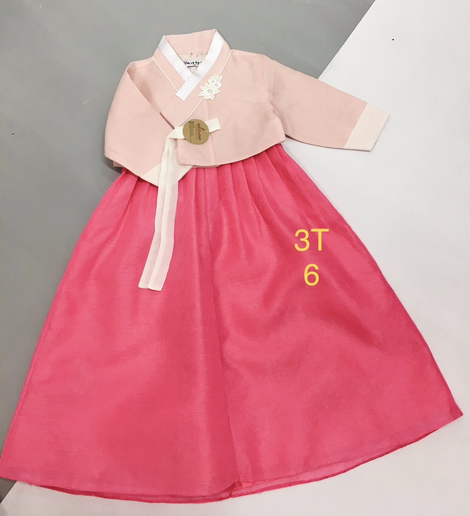 Bộ Hanbok bé gái 3T