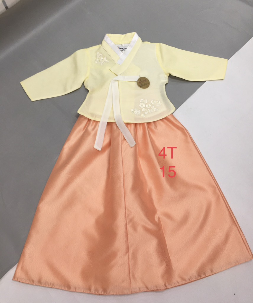 Bộ Hanbok bé gái 4T