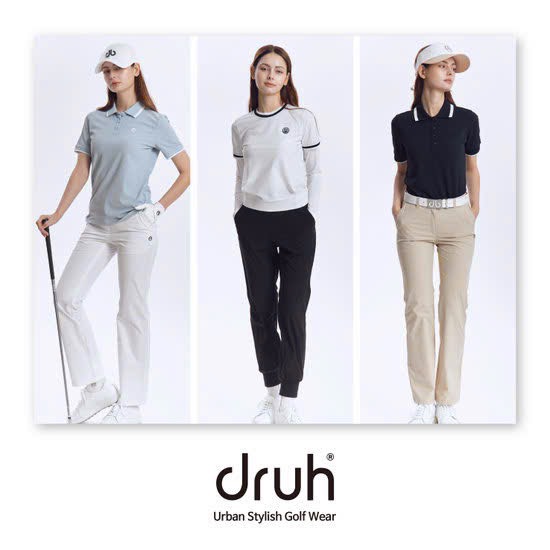 QE38 Quần golf nữ Druh