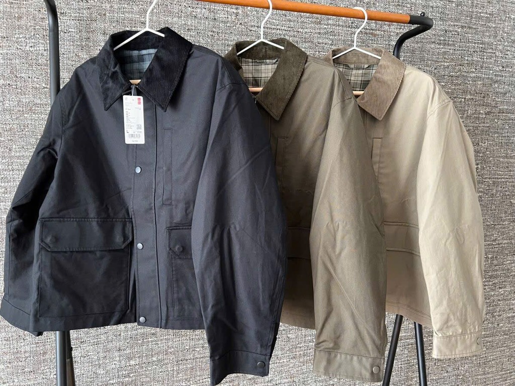 A127 Áo khoác ka ki Uny