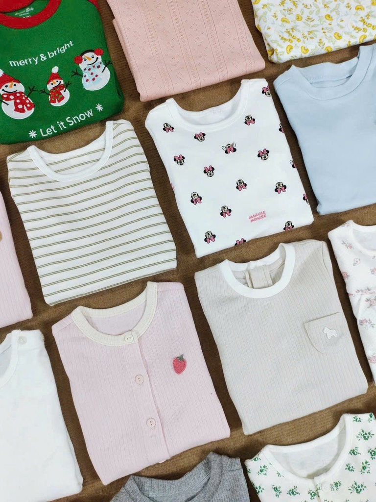 B20 Bộ cotton Hàn tay dài