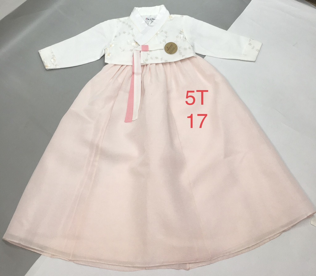Bộ Hanbok bé gái 5T