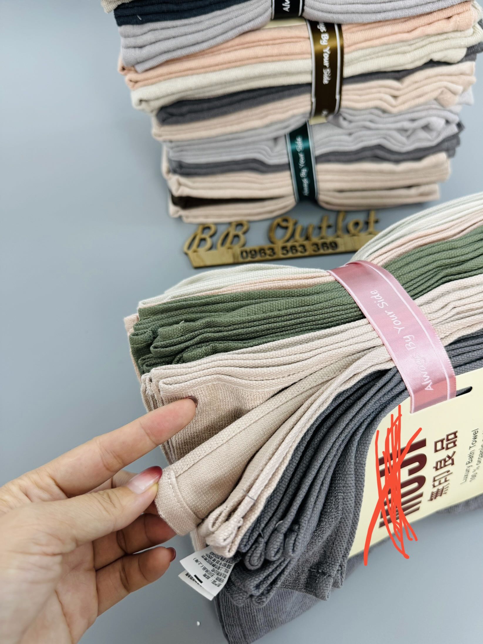 P10 Khăn Mu Zi Nhật 2 mặt