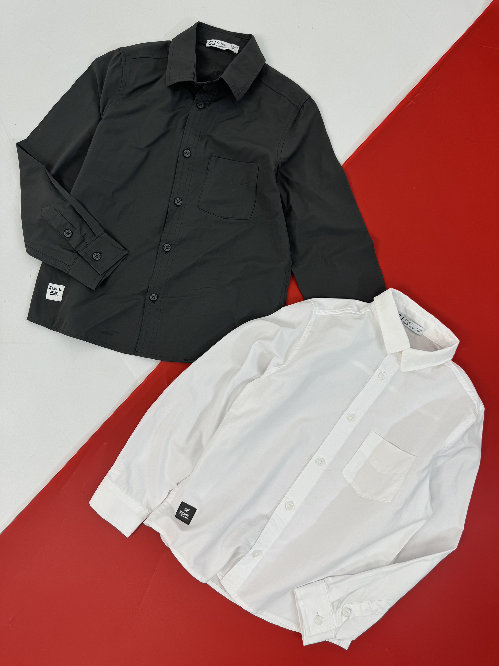 A35 Áo sơ mi bé trai GJ