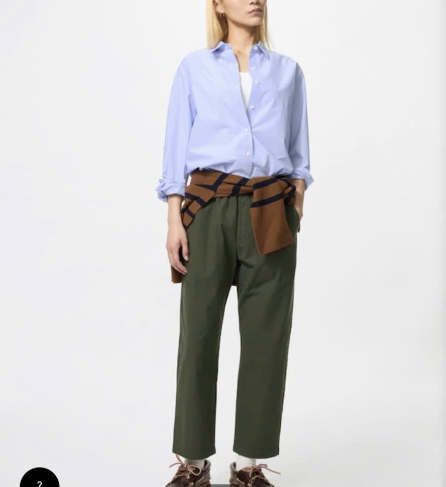QE40 Quần linen U nấm