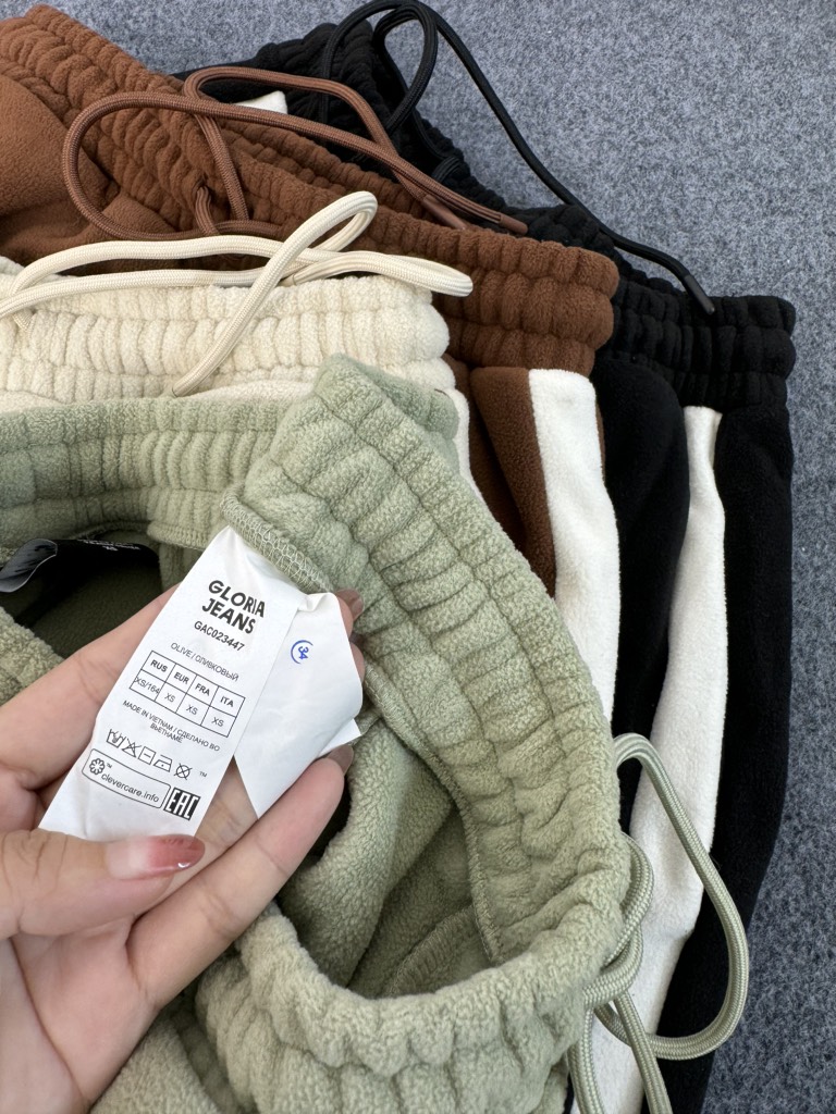 Q128 Quần nỉ nữ ống siêu rộng