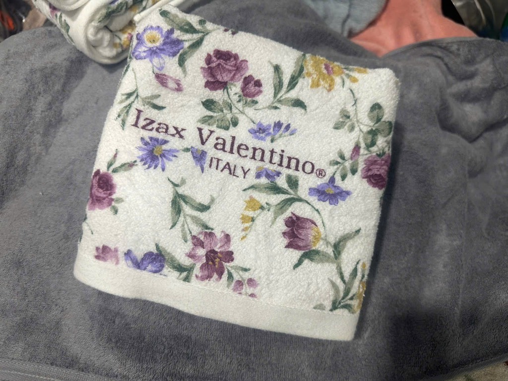 P20 Khăn tắm Nhật hoa tím 60*120cm