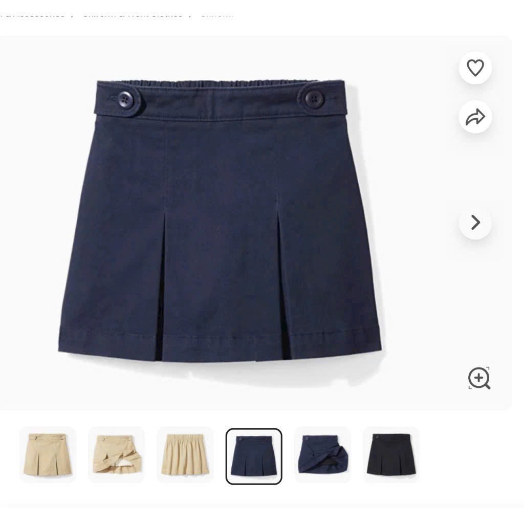 V18 Chân váy đồng phục Hs