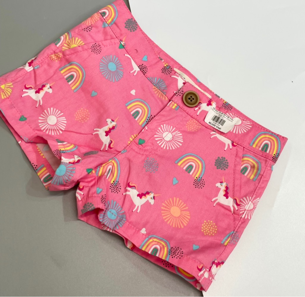 Q34 Quần đùi ka ki bé gái Sfera