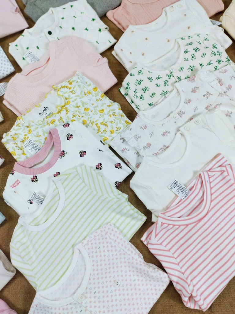 B20 Bộ cotton Hàn tay dài