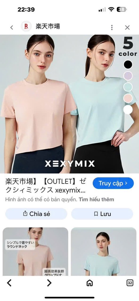 AE05 Áo nữ Xexymix