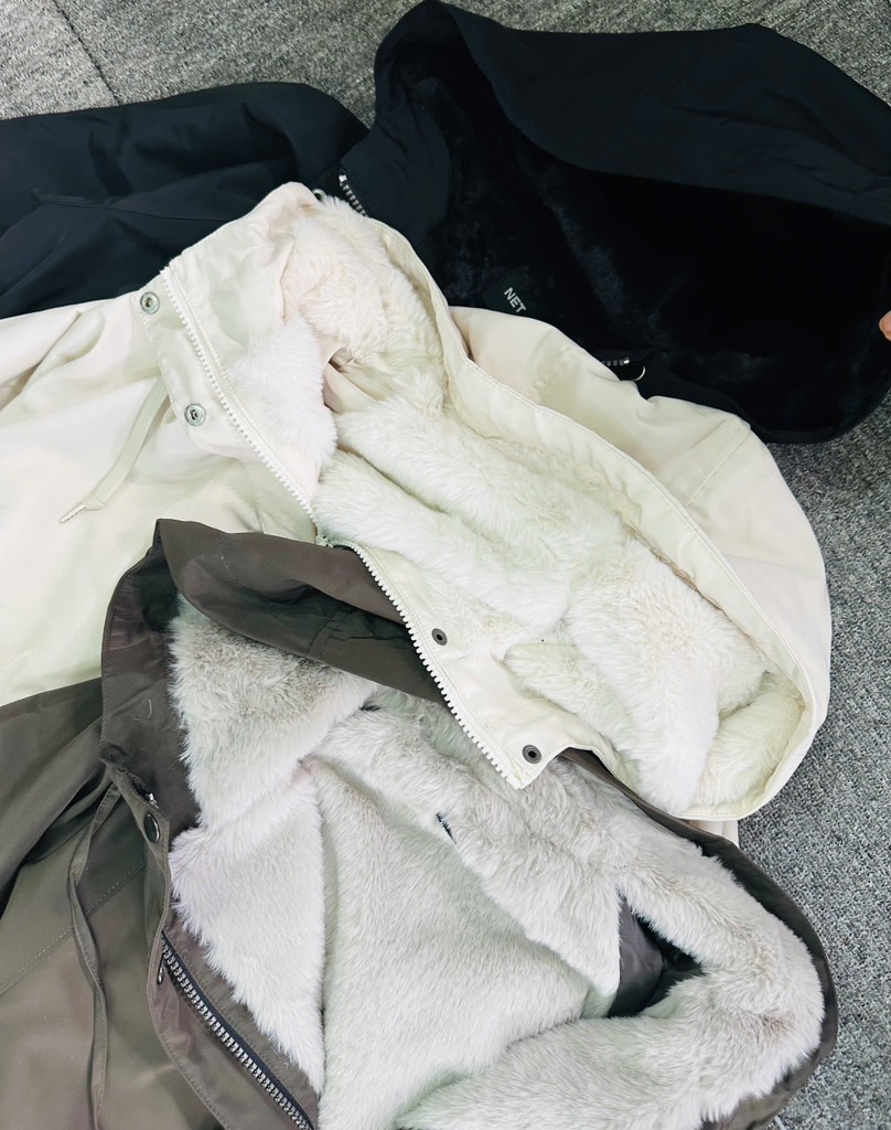 A133 Áo khoác nữ lót lông Net