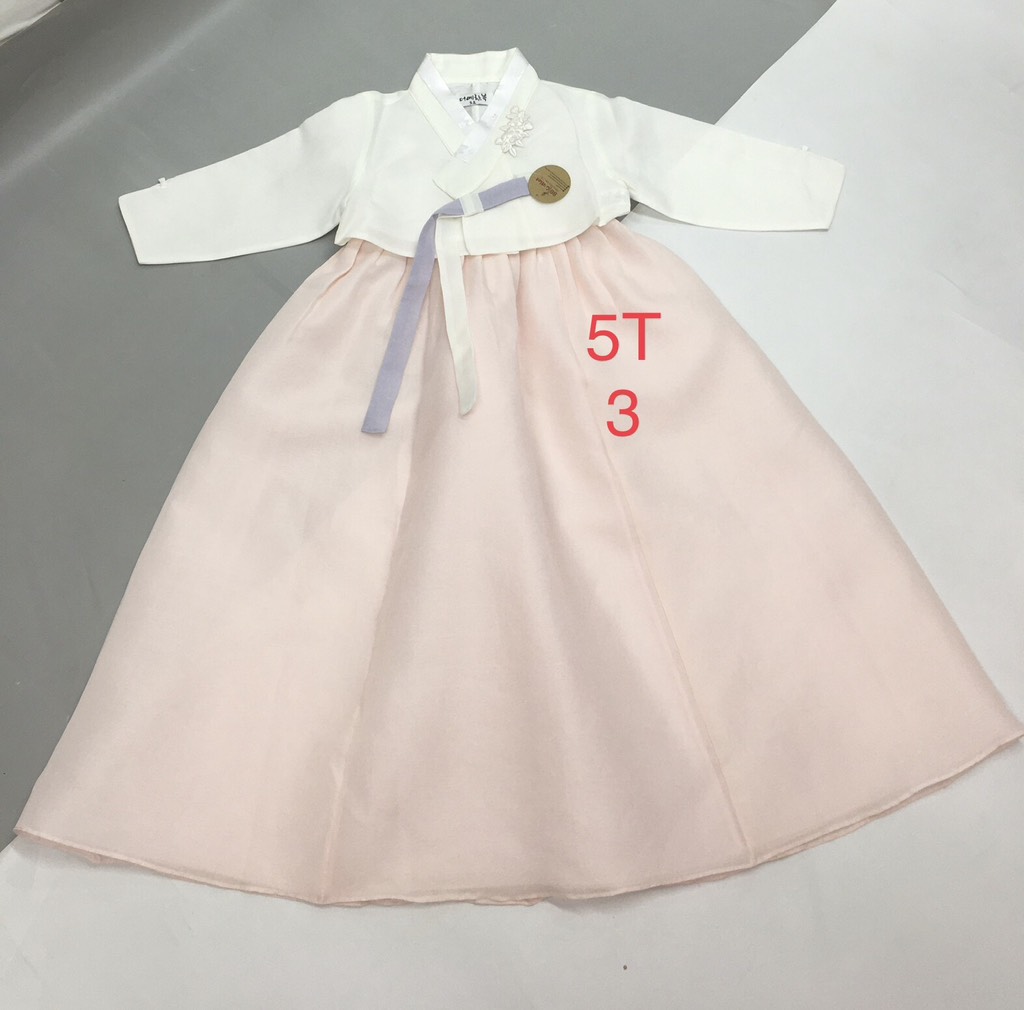 Bộ Hanbok bé gái 5T