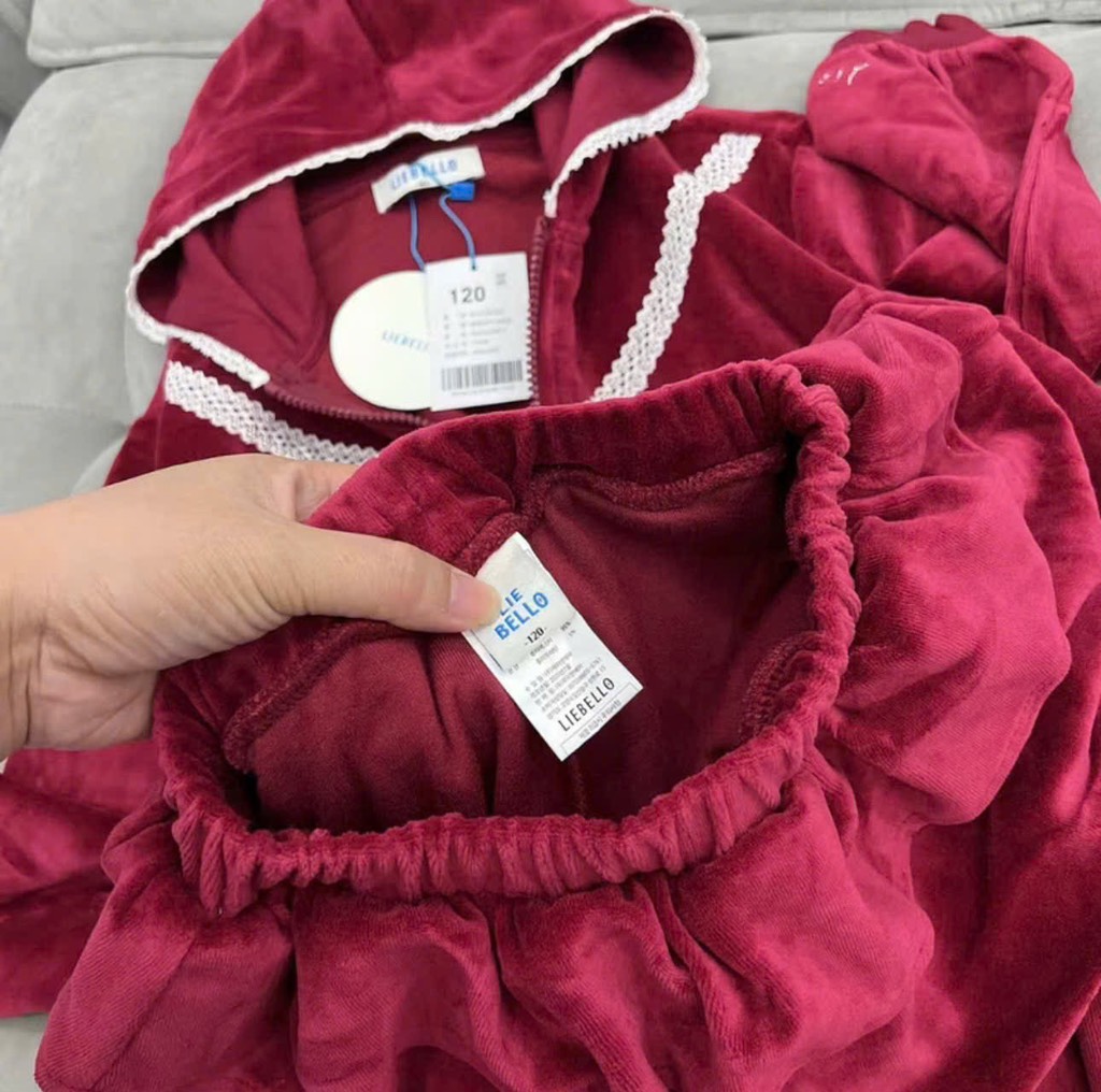 B29 Bộ nhung đỏ Liebello