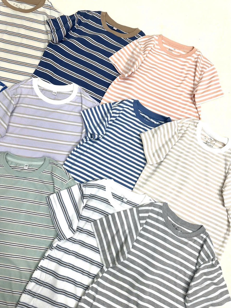 AB01 Combo 3 áo kẻ Mu Zi