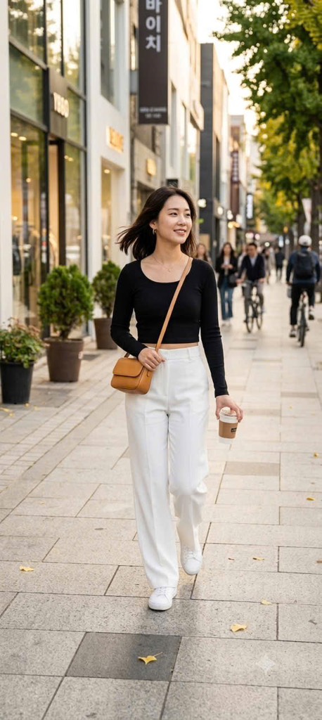AE33 Áo thun tăm croptop