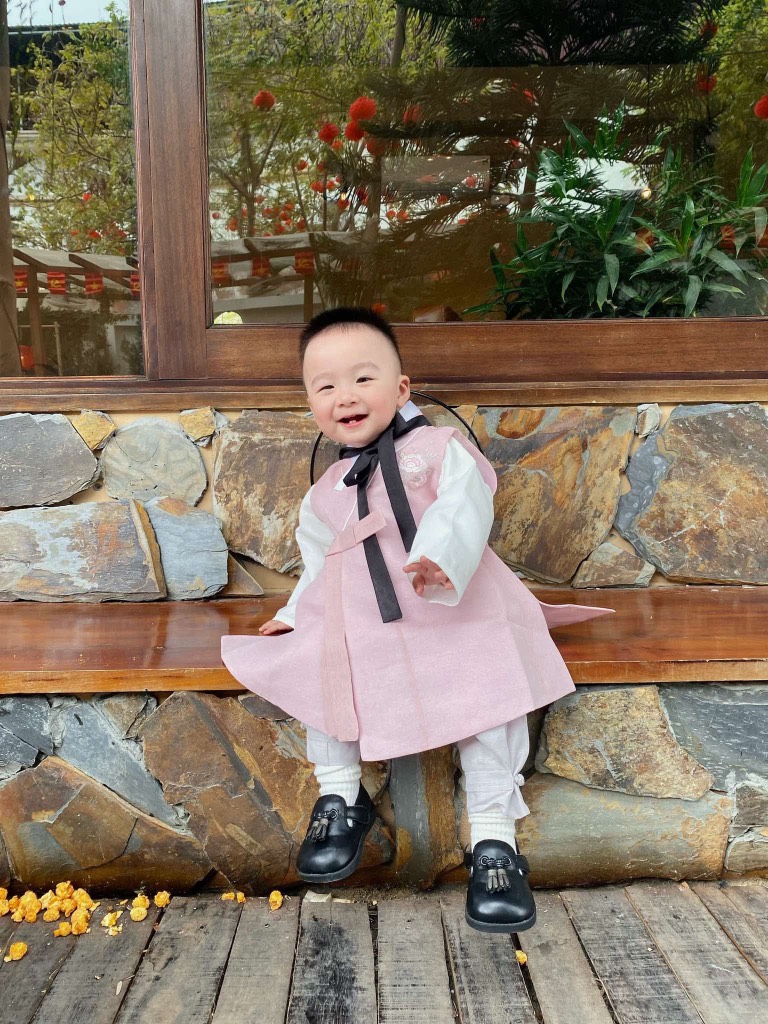 H07 Bộ Hanbok bé trai 7y