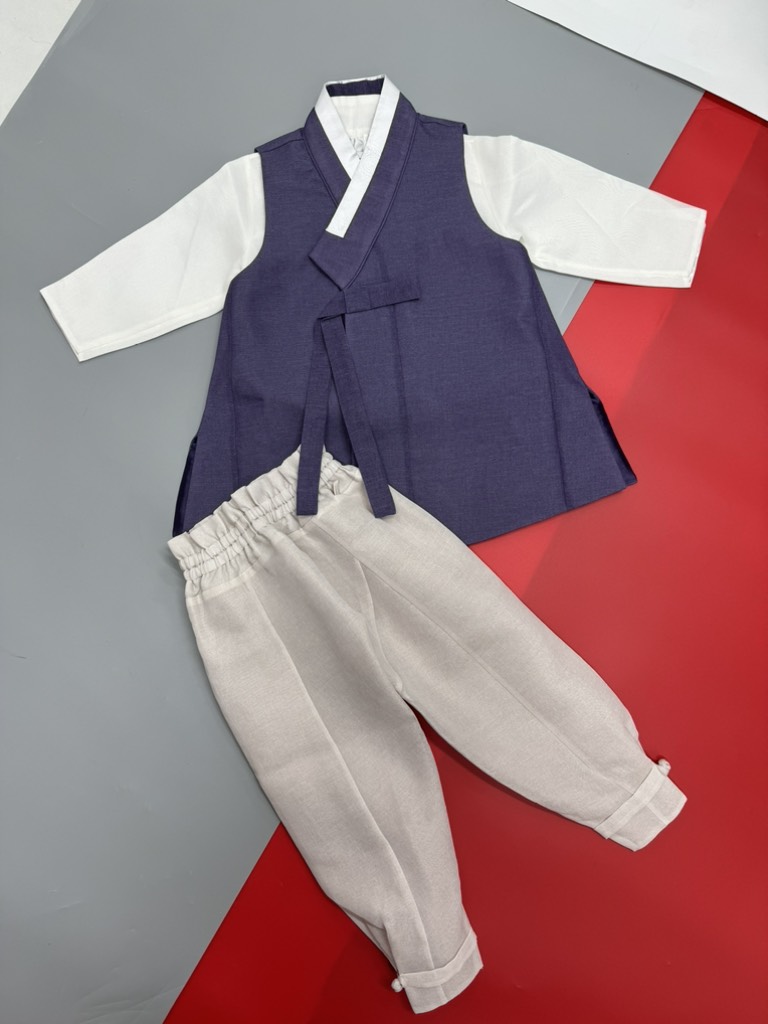 H03 Hanbok bé trai 3y