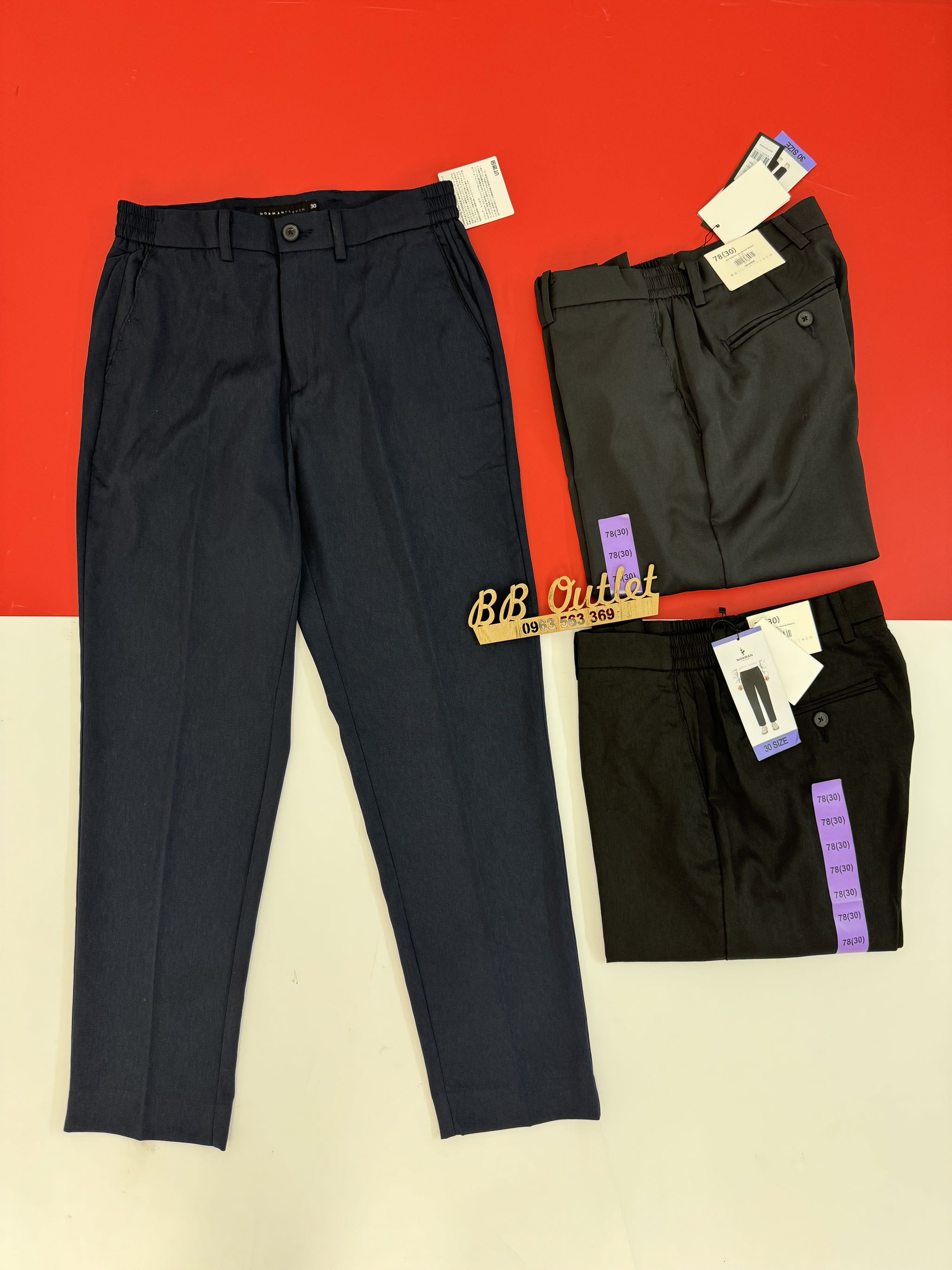 Q56 Quần âu nam Norman French