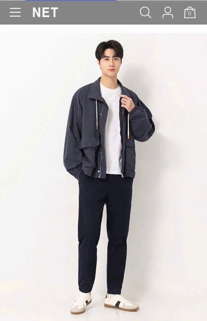 Q126 Quần ka ki nam Net