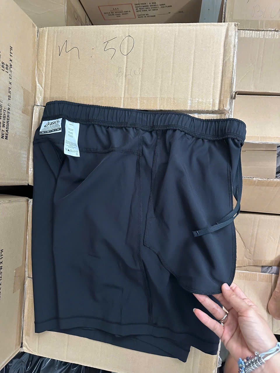 Q78 Quần đùi nam Asic