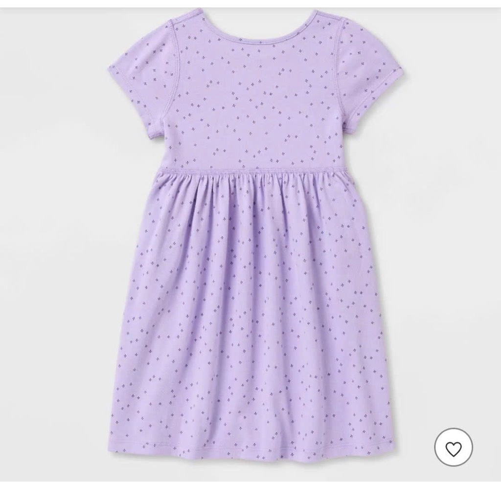 V24 Váy đầm cotton bé gái C&J