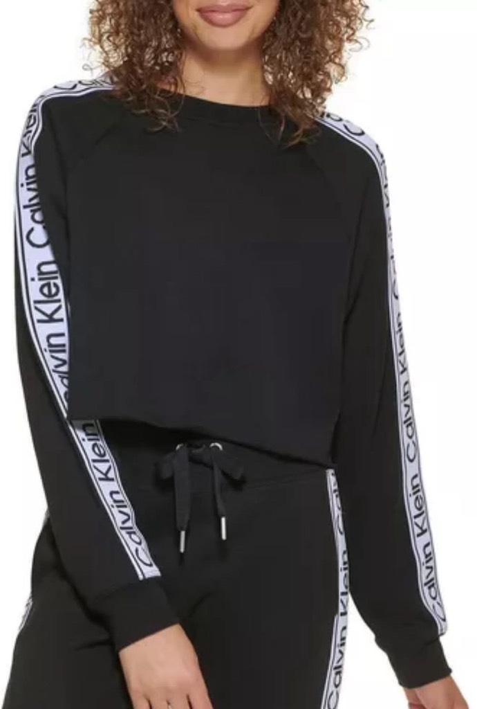 A119 Áo nỉ croptop ck