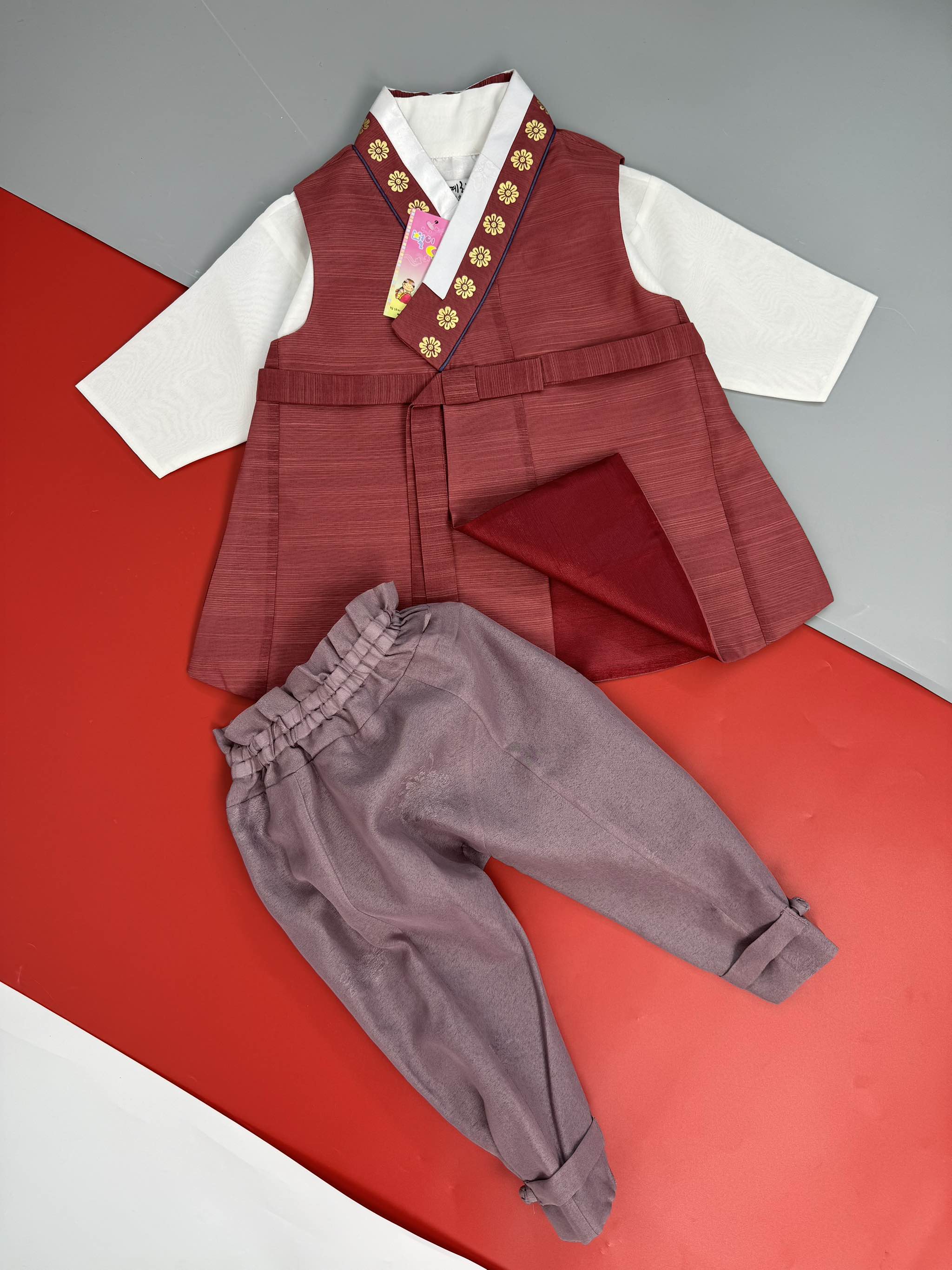 H02 Bộ Hanbok bé trai 1Y - 2Y (~13kg)