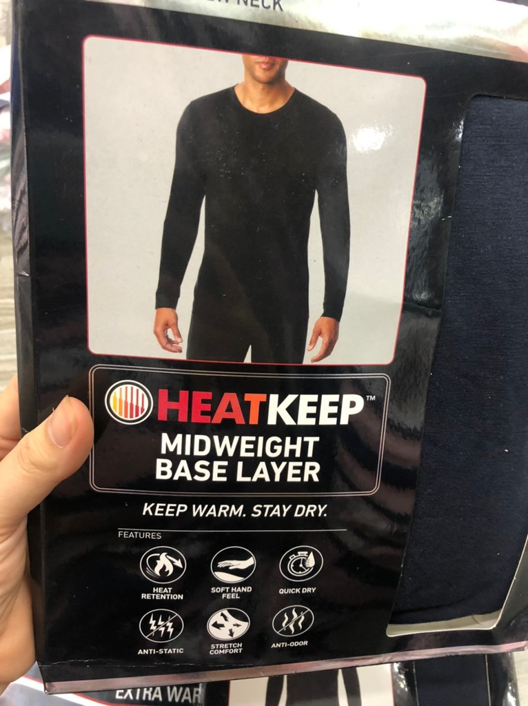 Áo giữ nhiệt nam HEATKEEP 32•