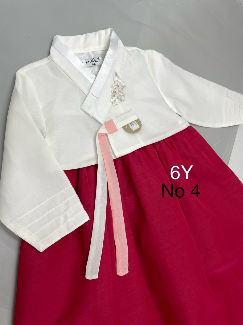 Bộ Hanbok bé gái 6T