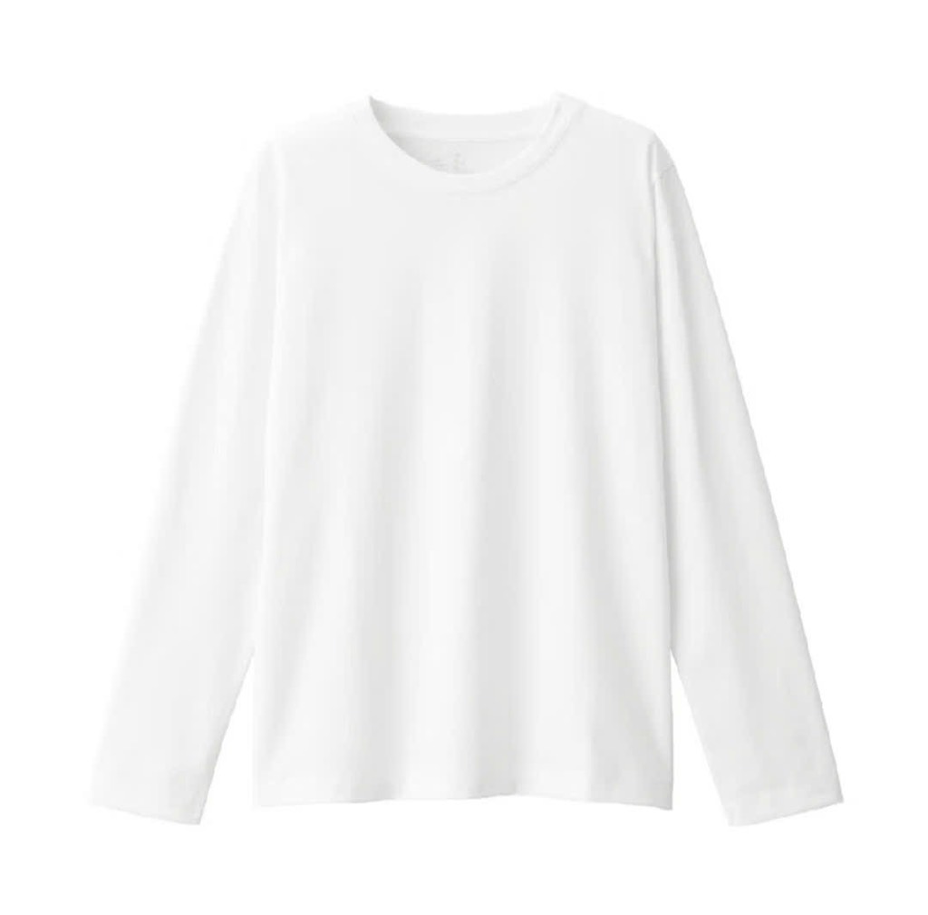 AE29 Áo thun cotton cổ tròn tay dài
