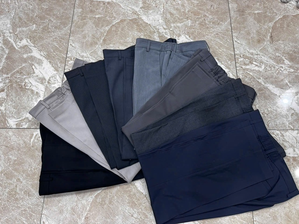 QA22 Quần công sở nam ống suông