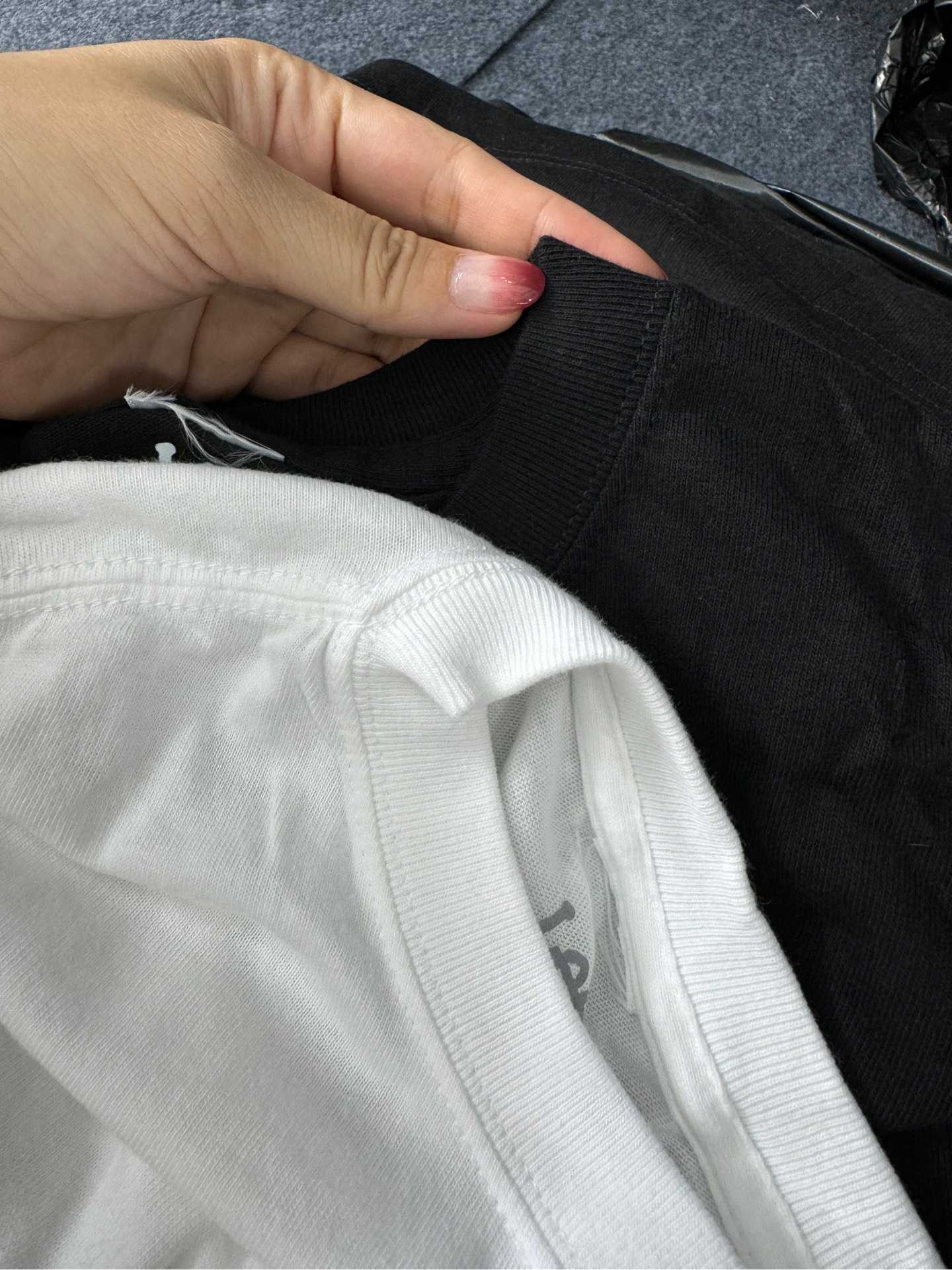 A58 Áo Lee dệt ống