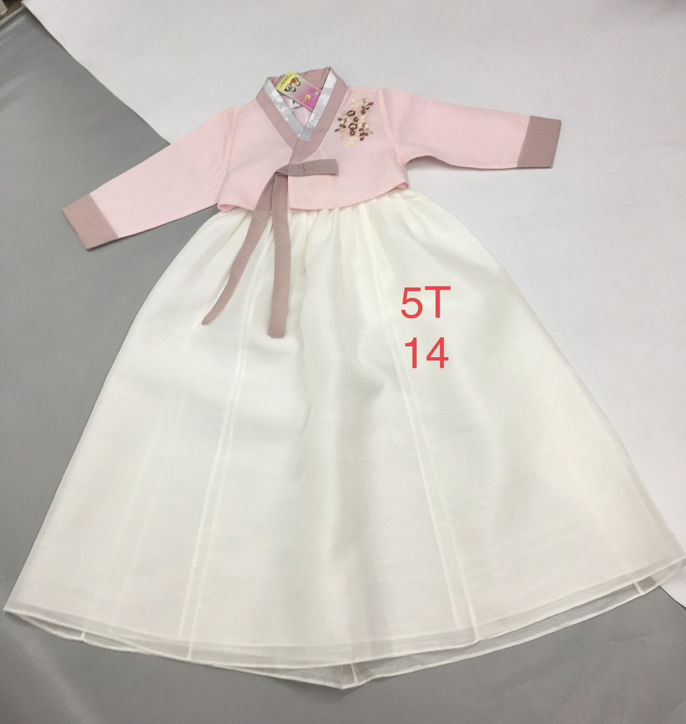 Bộ Hanbok bé gái 5T