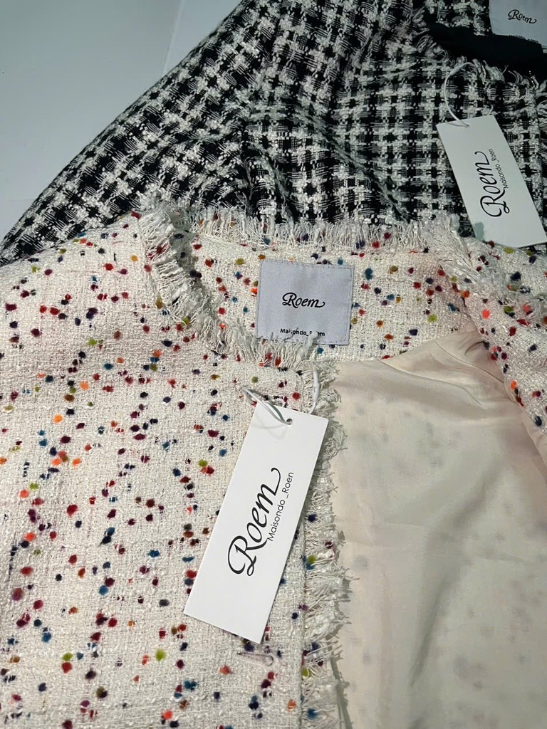 A169 Áo dạ tweed Roem